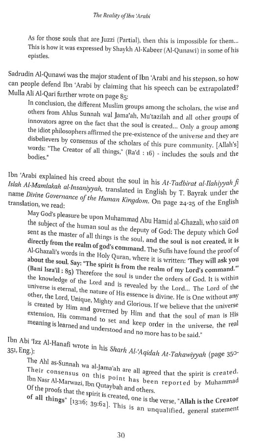The Reality Of Ibn Arabi - Published by Umm al-Qura Publications - sample page - 3