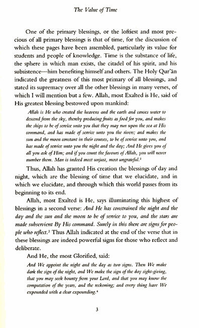 The Value Of Time - Published by Awakening Publications - Abdul Fattah Abu Ghuddah - Sample Page - 2