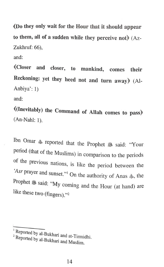Time Is Running Out - Catastrophes Before the Day of Judgement - Published by Al-Firdous LTD. - Sample Page 4