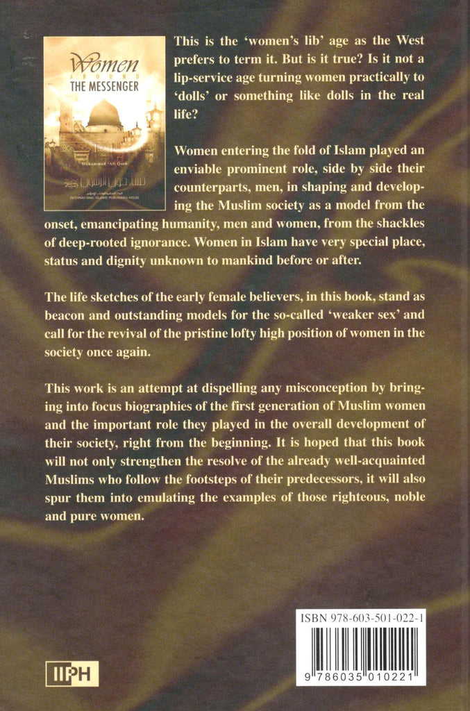 Women Around The Messenger - Published by International Islamic Publishing House - Back Cover