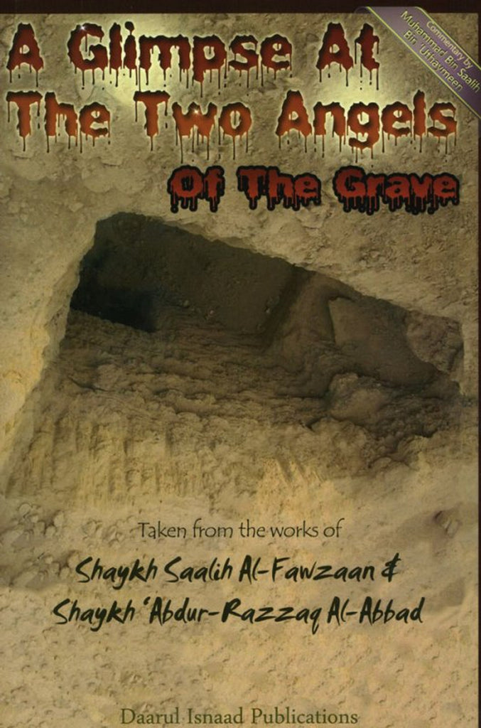 A Glimpse At The Two Angels Of The Grave - Published by Daarul Isnaad Publications - Front Cover