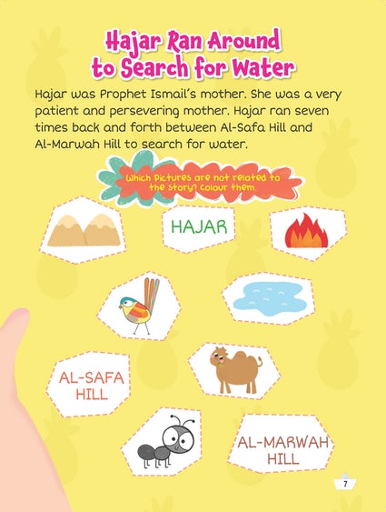 Prophet Ismail and the Zam Zam Well Activity Book - The Prophets of Islam Activity Books