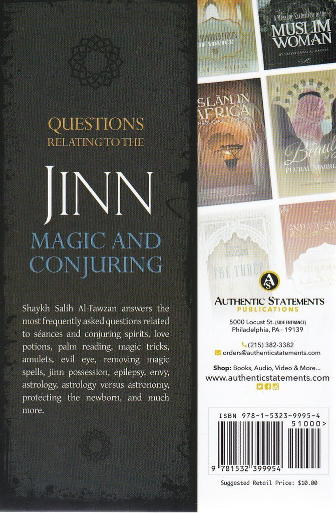 Questions Relating To The Jinn, Magic and Conjuring