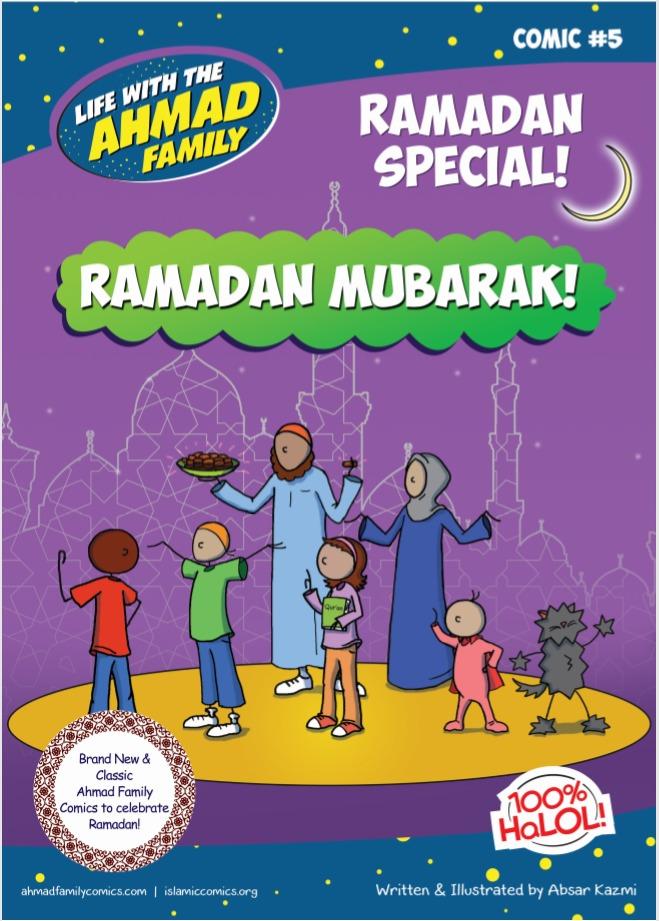 Ramadan Special Comic - Life With The Ahmad Family Series - English_Book