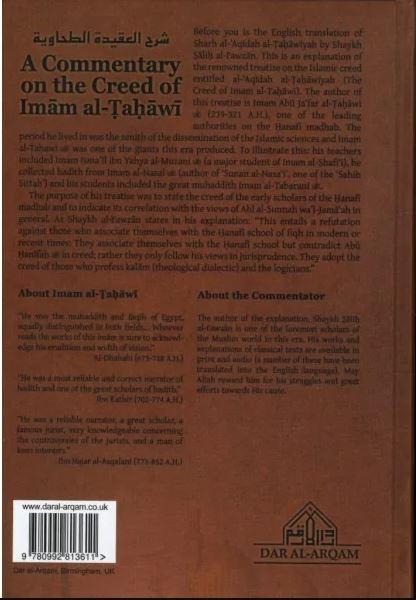 A Commentary on the Creed of Imam Tahawi - English_Book