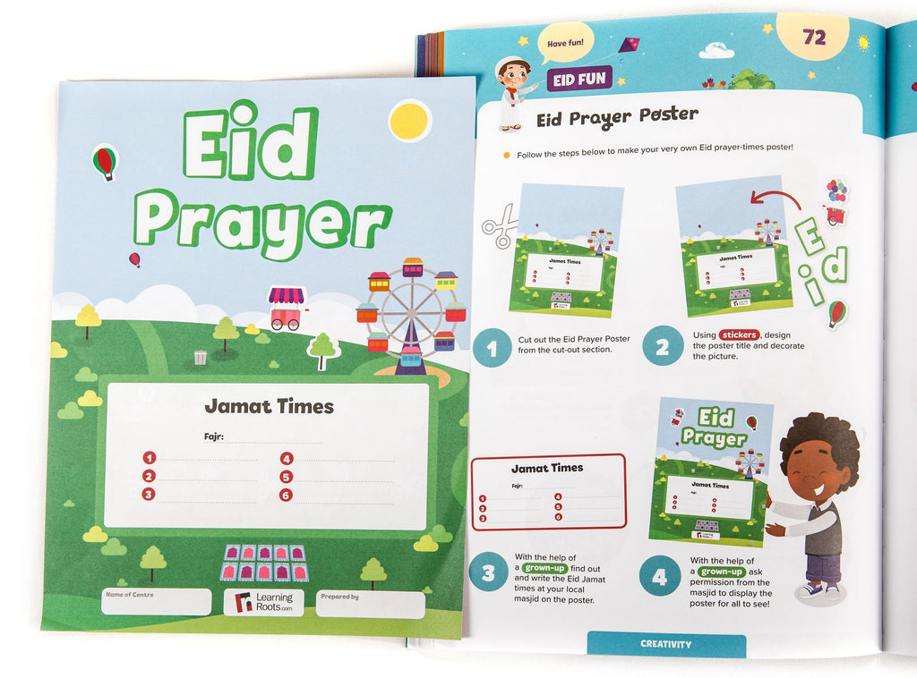 Ramadan Activity Book : Big Kids (8 years +) Version - English_Book
