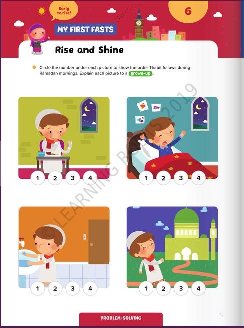 Ramadan Activity Book : Little Kids (5 - 8 years) Version - English_Book