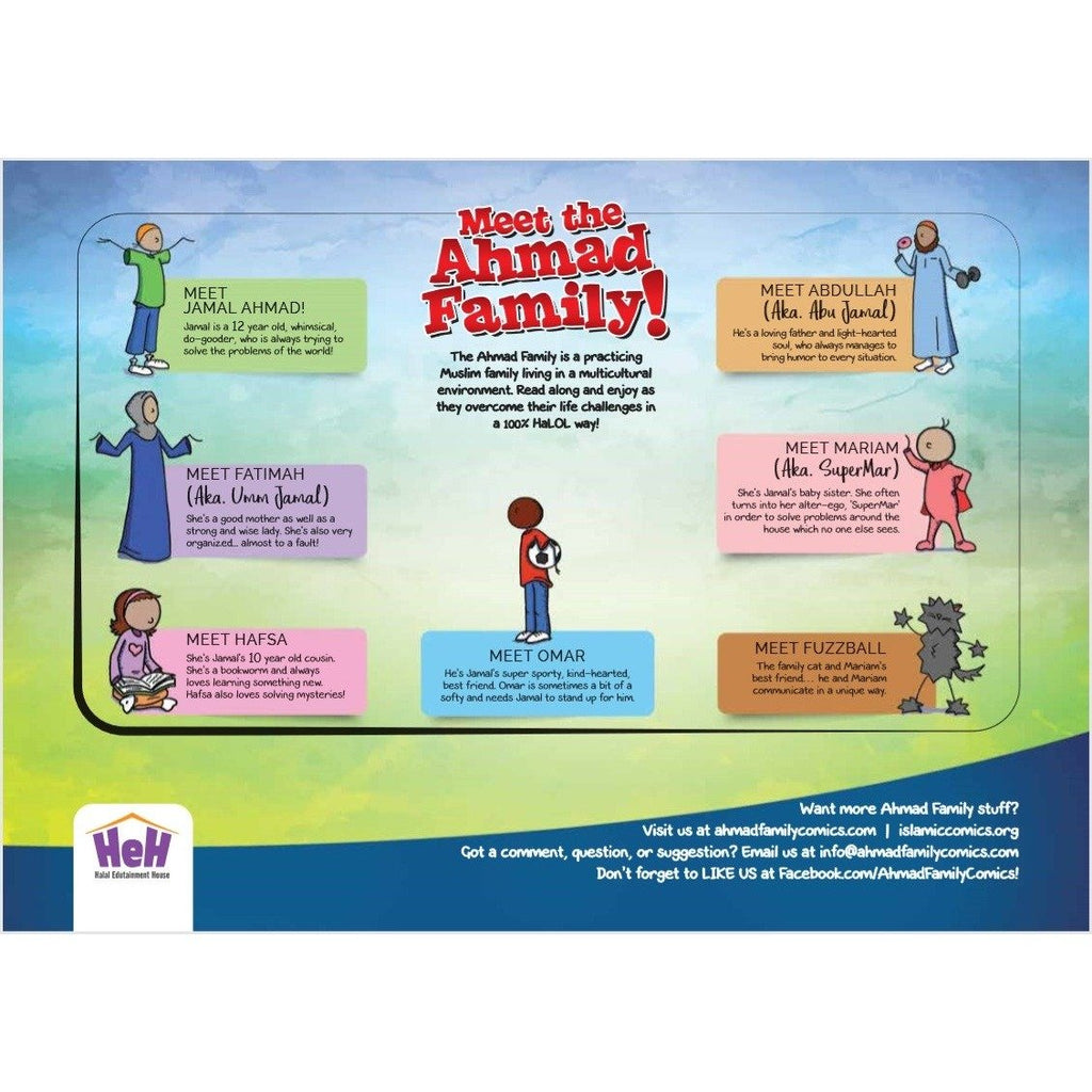Lets Learn About The Hajj & Eid-ul-Adha! : Colouring & Activity Book - Life With The Ahmad Family Series - English_Book