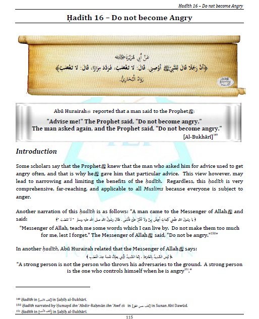 Commentary on the Forty Hadith of Imam Al-Nawawi - Timeless Prophetic Gems of Guidance and Wisdom - English_Book