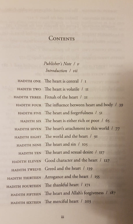 Heart Therapy : Forty Hadiths On Tazkiyyah and Soul Purification - English_Book