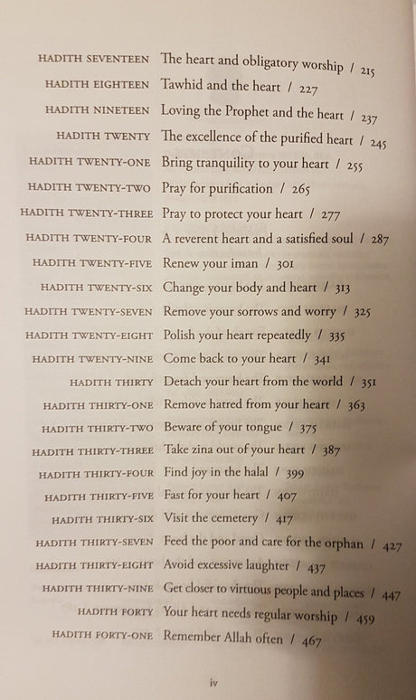 Heart Therapy : Forty Hadiths On Tazkiyyah and Soul Purification - English_Book