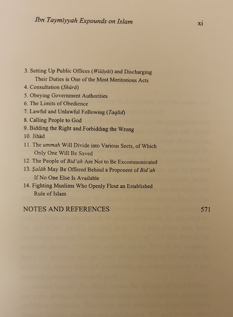 Ibn Taymiyyah Expounds On Islam : Selected Writings Of Ibn Taymiyyah On Islamic Faith Life And Society - English_Book