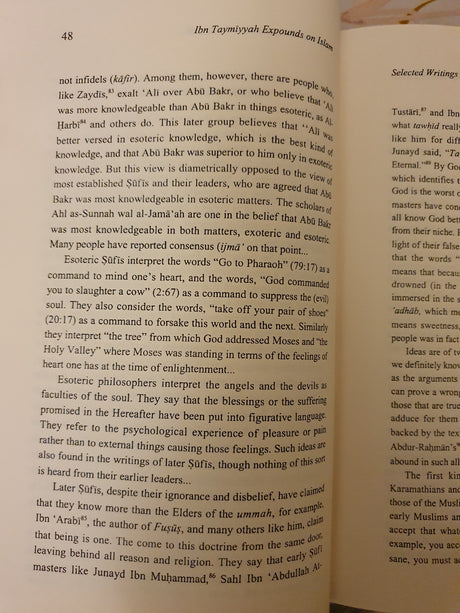 Ibn Taymiyyah Expounds On Islam : Selected Writings Of Ibn Taymiyyah On Islamic Faith Life And Society - English_Book