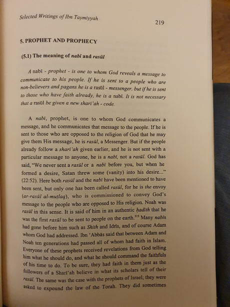 Ibn Taymiyyah Expounds On Islam : Selected Writings Of Ibn Taymiyyah On Islamic Faith Life And Society - English_Book