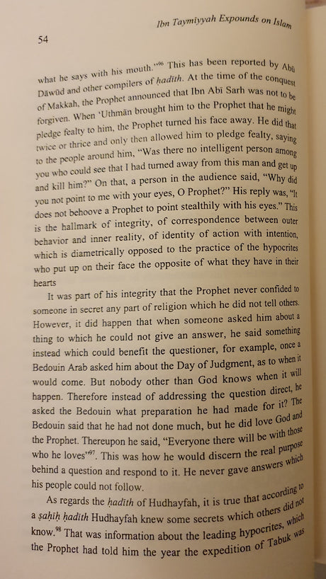Ibn Taymiyyah Expounds On Islam : Selected Writings Of Ibn Taymiyyah On Islamic Faith Life And Society - English_Book