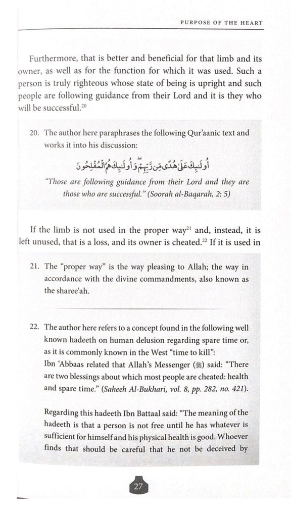A Commentary On Ibn Taymiyyahs Essay On The Heart - English_Book