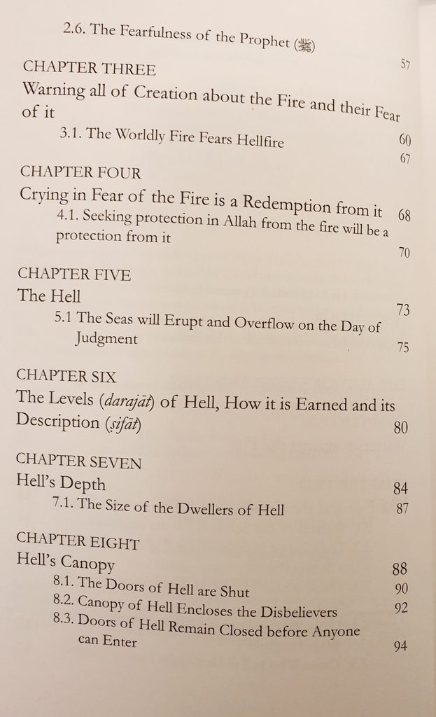Fleeing From The Fire - English Translation Of Al-Takhwif Min Al-Nar Wal-Tarif bi Hali Dar Al-Bawar / English_Book