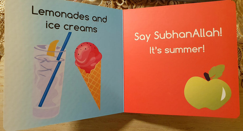 Say SubhanAllah ! : Learning The Four Seasons - Board Book - English_Book