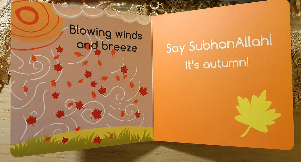 Say SubhanAllah ! : Learning The Four Seasons - Board Book - English_Book