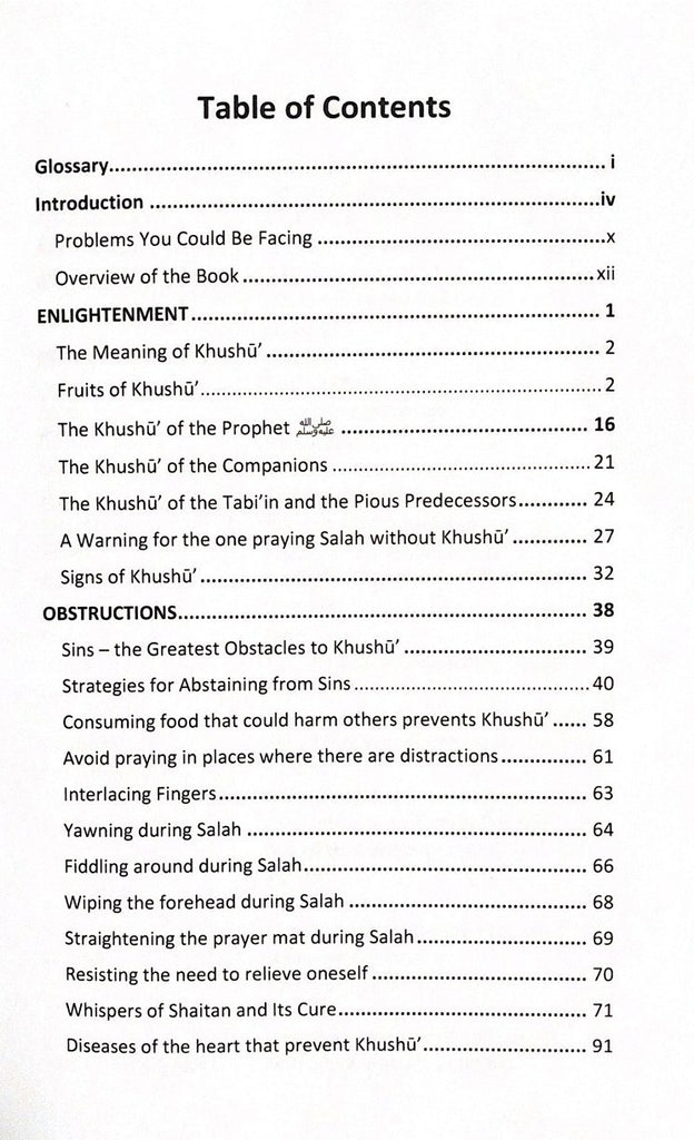 8 Steps For Developing Khushu In Salah (Includes 2 Lecture Audio CDs) - English_Book
