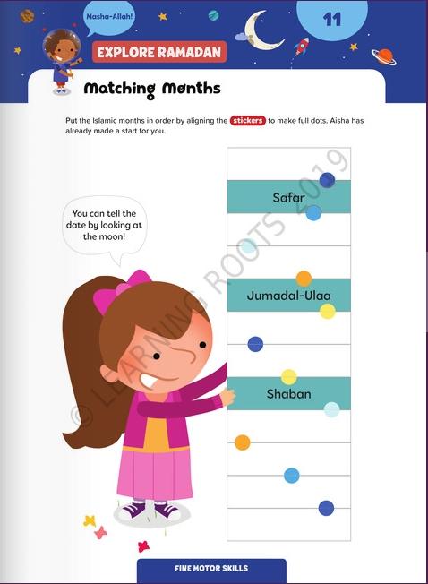 Ramadan Activity Book : Little Kids (5 - 8 years) Version - English_Book