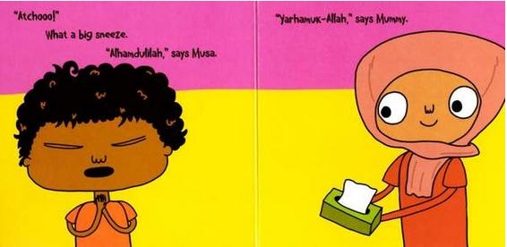 Say Alhamdulillah : Musa & Friends - Board Books Series For Toddlers - English_Book