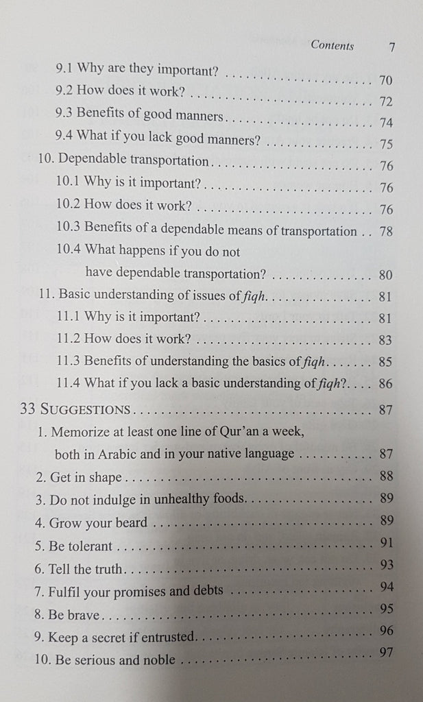 44 Ways to Manhood: Breaking Old Habits and Building New Personalities Based on Quran and Sunnah - English_Book