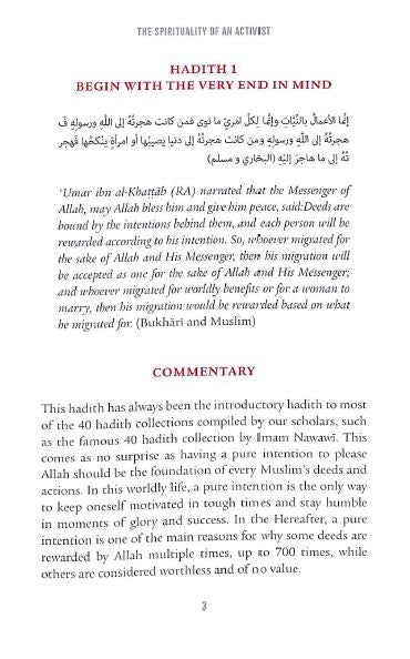 40 Hadith on Community Service & Activism - Sample Page - 2