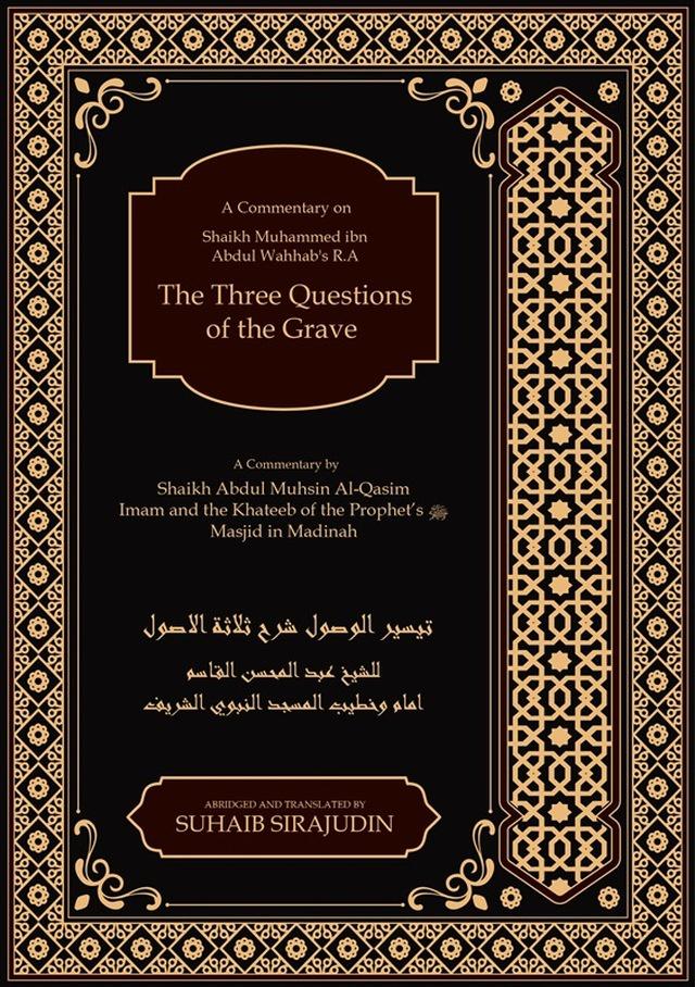 A Commentary On The Three Questions Of The Grave - Front Cover