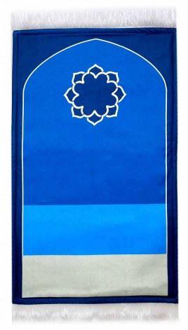 Blue Pearl Prayer Mat - Adult Size (24 in × 42 in) - Prayer Mats