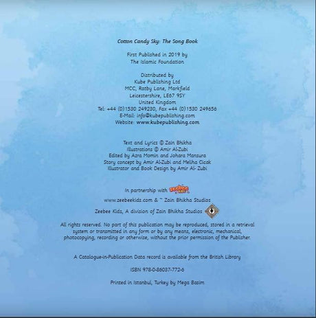 Cotton Candy Sky: The Song Book - English_Book
