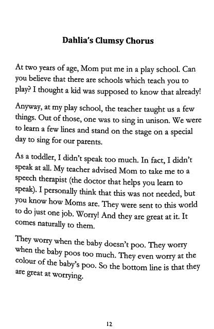 Dahlias Clumsy Chorus and other Stories - Sample Page - 2