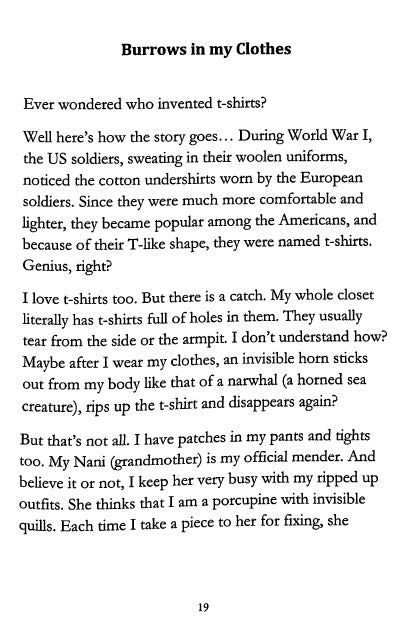 Dahlias Clumsy Chorus and other Stories - Sample Page - 6
