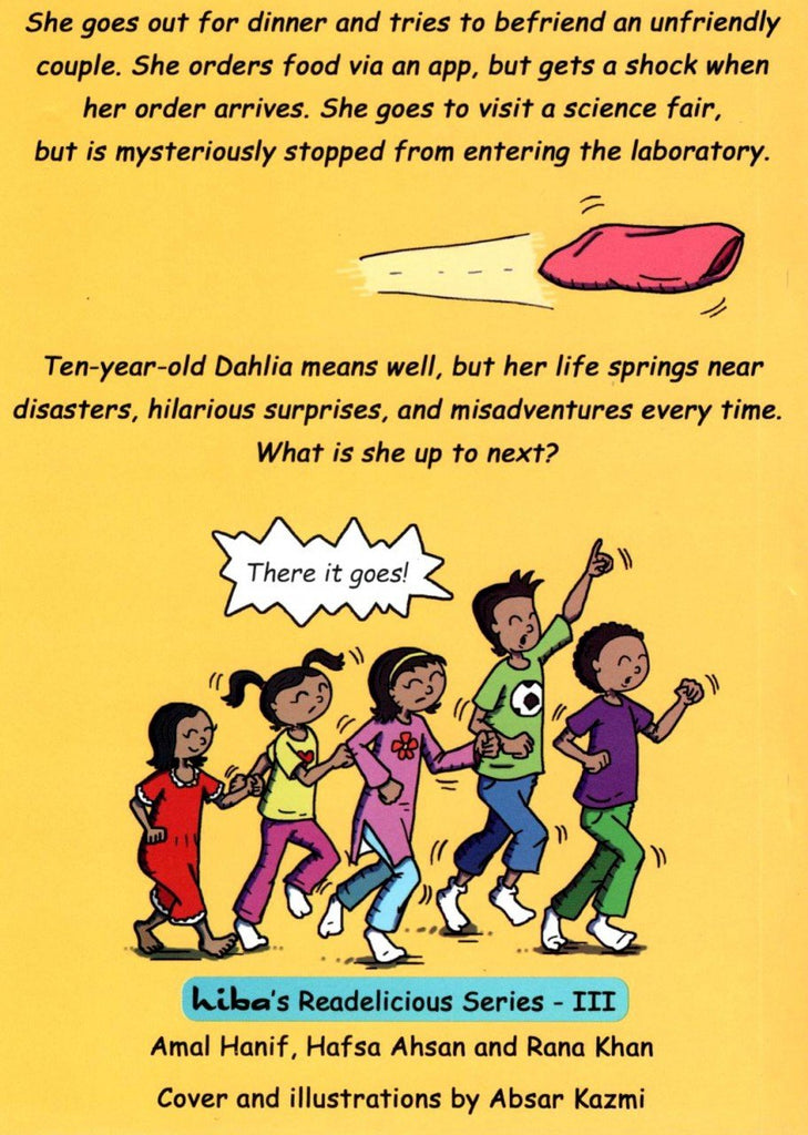 Dahlia the Social Bee & Other Stories - Back Cover