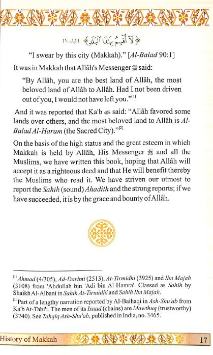 History Of Makkah - Sample Page - 3