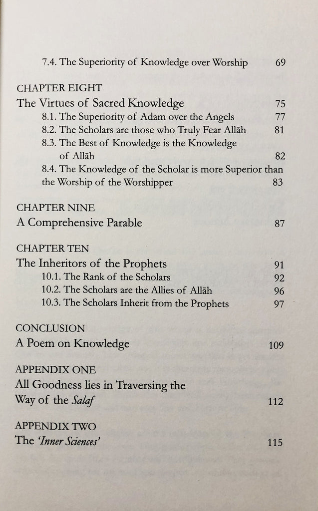 Inheritors of the Prophets - English Translation Of Warath al-Anbiya Sharh Hadith Abi Darda - English_Book
