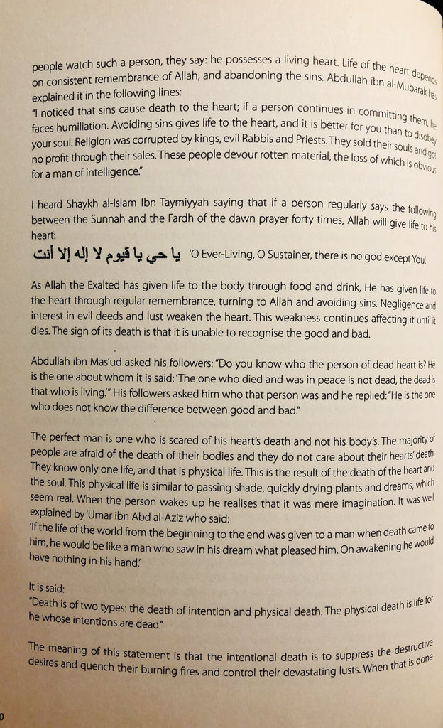 The Secret To A Happy Life - Extract From Ibn Al-Qayyims Madarij Al-Salikin (English - Arabic Edition) - English_Book