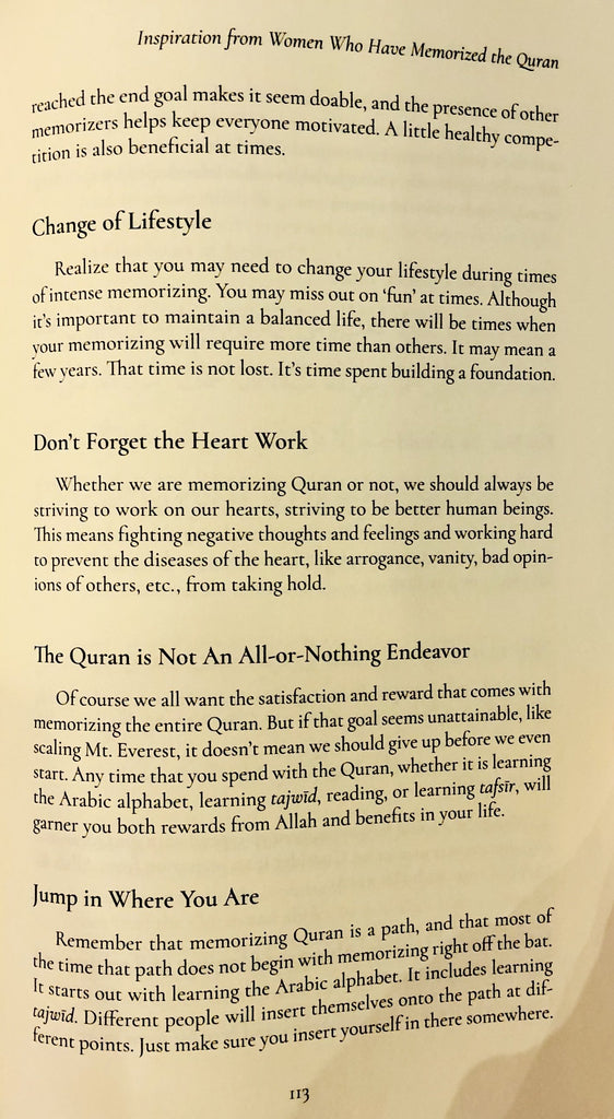 The Crowning Venture : Inspiration From Women Who Have Memorized The Quran - English_Book