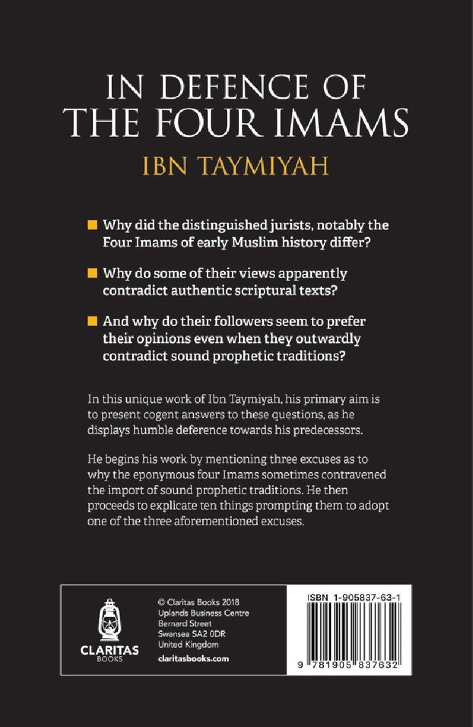 In Defence Of The Four Imams - English_Book