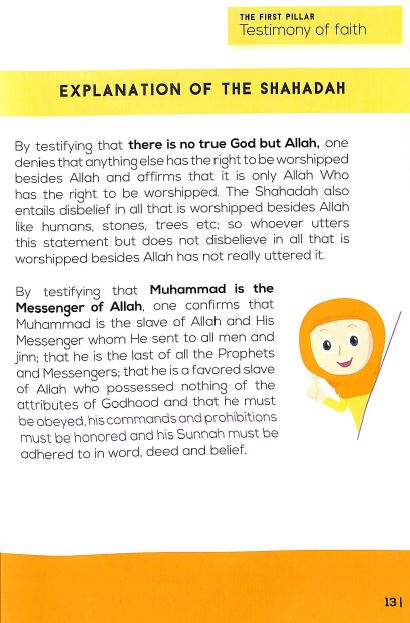 Learning the Pillars of Islam with Jibril - Sample Page - 4
