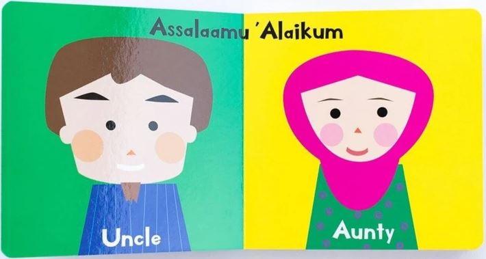 Little Muslim Says Salaam! - Boardbook For Toddlers - English Book