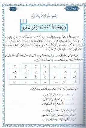 لسان القرآن - عربی کے بنیادی قواعد - Urdu Book