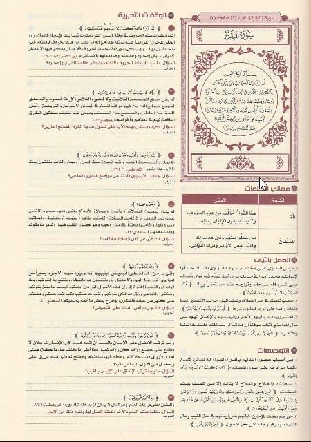 القرآن تدبر والعمل - Arabic Book