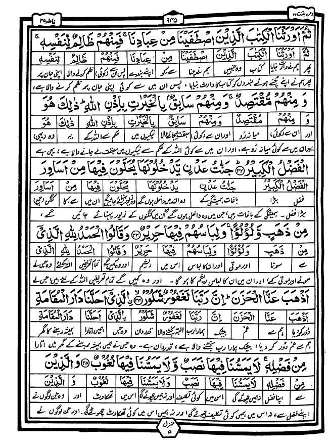 آسان ترجمہ قرآن مجید - قرآن لفظى ترجمه - Sample Page - 2