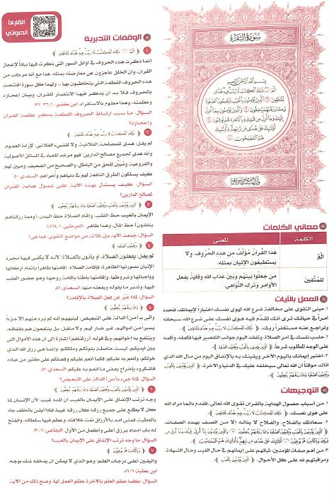 القرآن تفسير وتدبر والعمل مع مختصر المنهاج لتفسير ابن كثير - Sample Page - 3