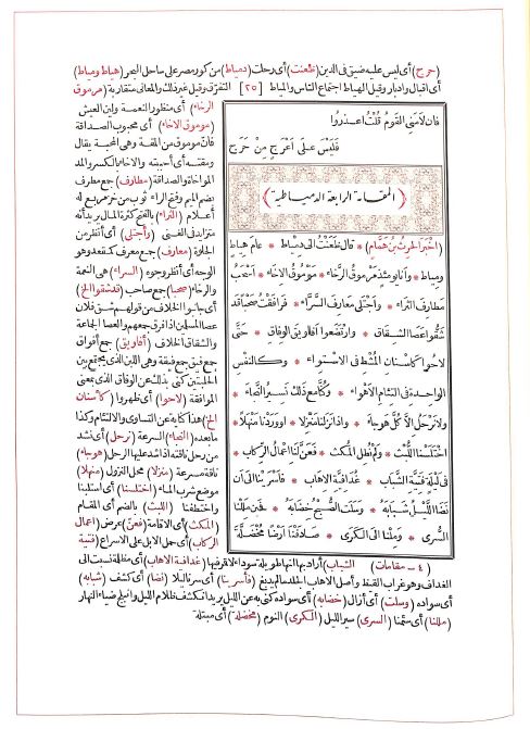 مقامات الحريري مع شرح للالفاظ والعبارات - Sample  Page - 3