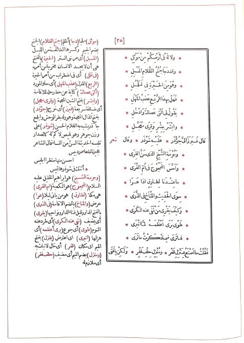 مقامات الحريري مع شرح للالفاظ والعبارات - Sample  Page - 4