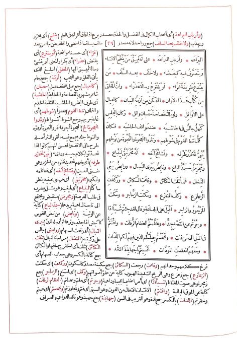 مقامات الحريري مع شرح للالفاظ والعبارات - Sample  Page - 5