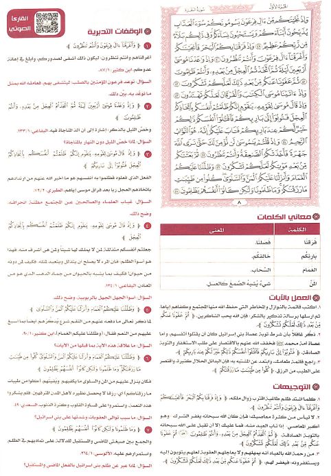 القرآن تفسير وتدبر والعمل مع مختصر المنهاج لتفسير ابن كثير - Sample Page - 6