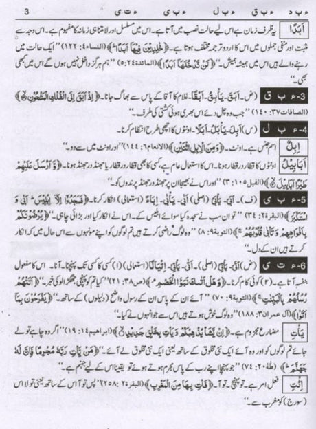 قرآنی ڈکشنری - Urdu Book